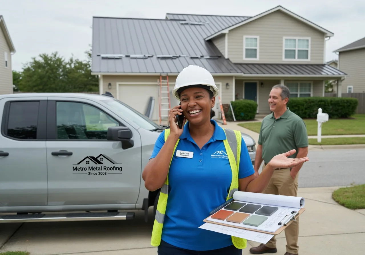Storm Damage Metal Roof Repair in New Straitsville, OH